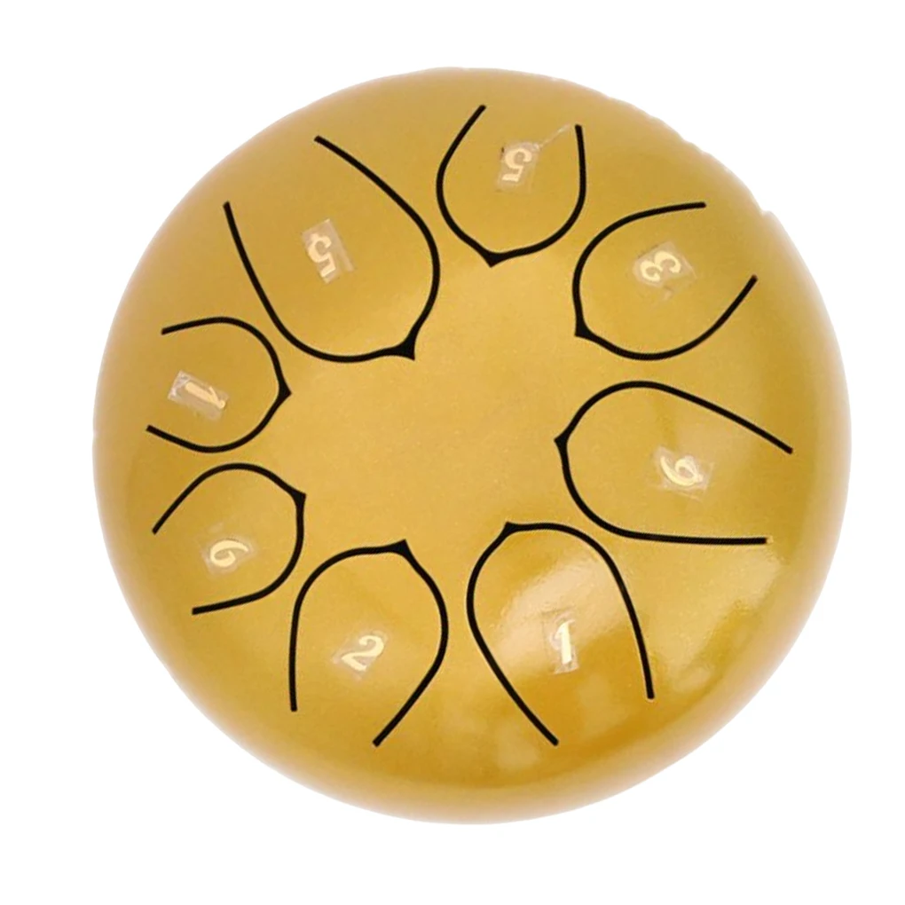 

Tongue Drum Training Prop No Burrs Space Saving for Beginners 8 Tune Hand Pan DrumsPersonal Meditation Therapists
