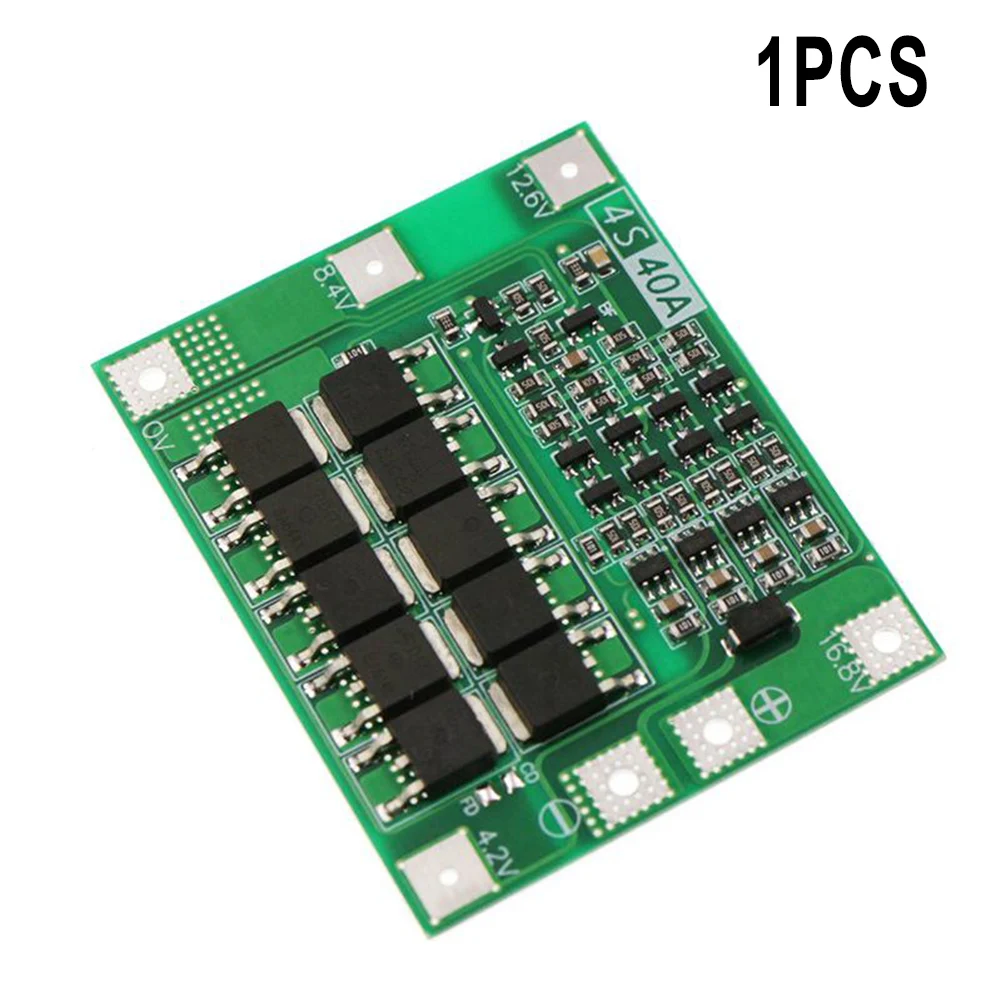 

Protection Board PCB 14.8V 40A 45x56mm 4S Accessory Balance Cell Balance