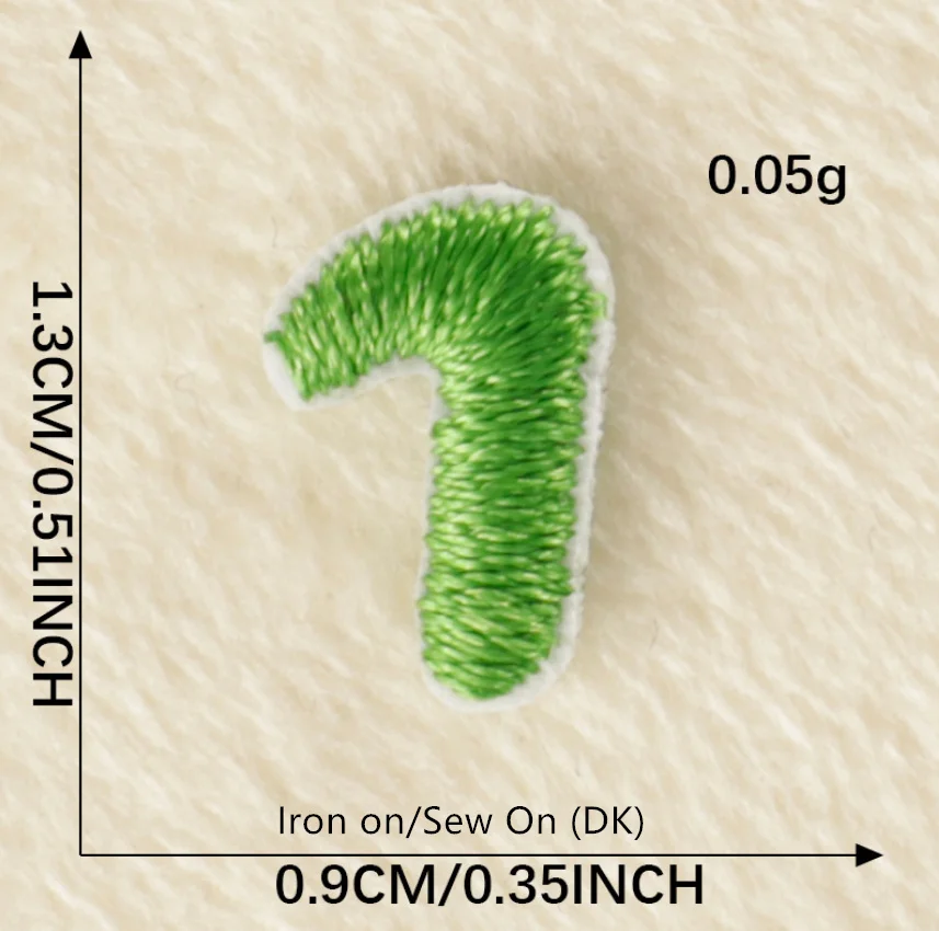 1 см высота алфавита 3 вышитые нашивки с цифрами модный мотив аппликация шляпа