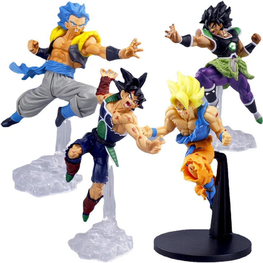 

Dragon Ball Z Anime Burdock Action Figure Super Saiya Son Goku Father PVC Figurine DBZ Collectible Model Doll Toys For Kids Gift