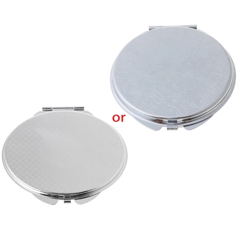 

GU241 Portable Hand Pocket Various Shapes Double Folded-Side Stainless Steel Mirror