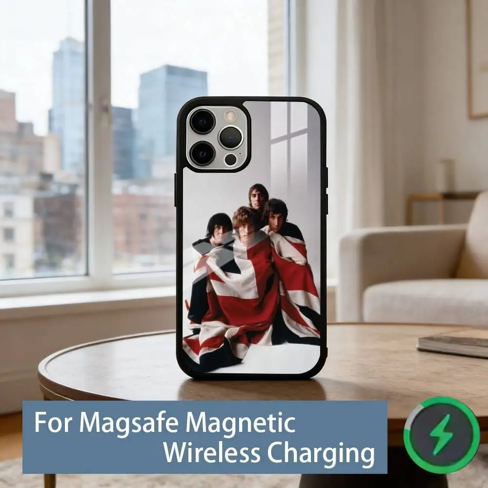 Чехол для телефона The W-Who Band для iPhone 17, 16, 15, 14, 13, 12, 11 Plus, Pro, магнитный, для беспроводной зарядки Magsafe (art.: 3920da0ebbfe3) - 3920da0ebbfe3
