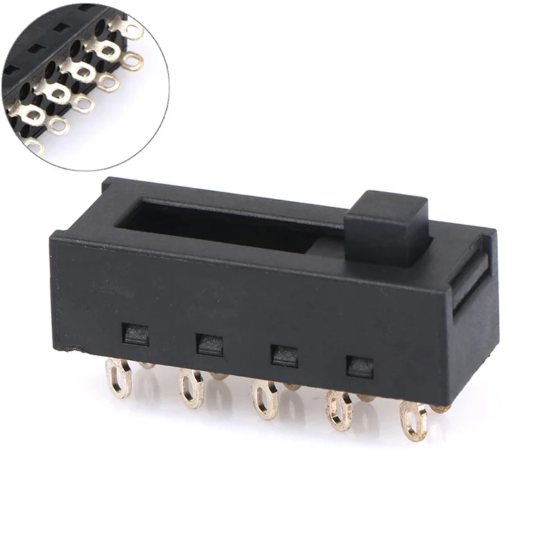 1 шт. 8a 250 В переменного тока, 4 положения, 10 контактов, быстроразъемный цилиндр горячего и холодного воздуха, переключатель для фена, разъем, аксессуары