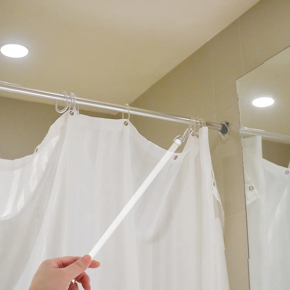 2 шт. черные крючки для занавесок душа палочка штор вертикальные жалюзи запасные