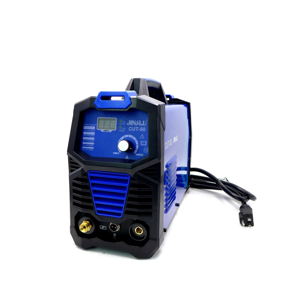 

JINSLU 110V/220V Dual Voltage CUT50 CUT-50 Air Plasma Cutter IGBT High Frequency Inverter Plasma Cutting Machine With PT31 Torch