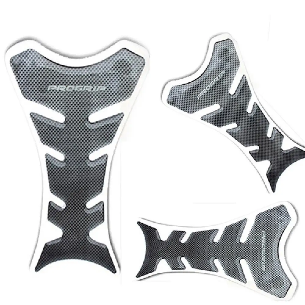 

Black Carbon Fishbone Shape Fiber Motorcycle Tank Pad Sticker Car Decoration Exterior Accessories Car Stickers