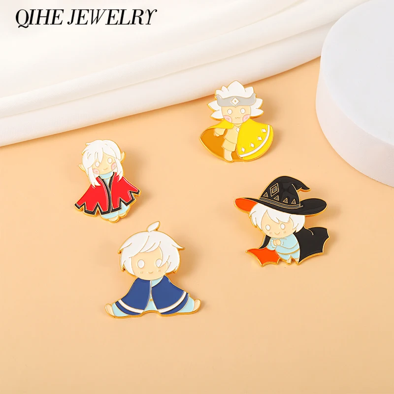 

Sky:Children of the Light Enamel Pins Game Npc Brooches Cartoon Witch Badge Backpack Accessories Gift for Friends Free Shipping