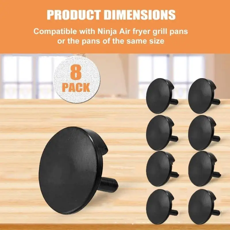 19QE instant-Vortex Air Fryer Grill Plate Профессиональные резиновые бамперы Силиконовые вкладки