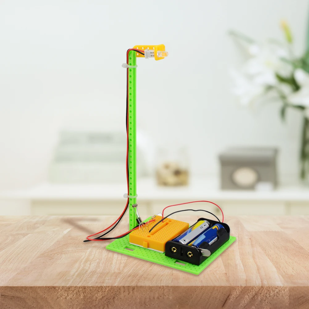 

Лампа для управления светильник «сделай сам», научные эксперименты, обучающая игрушка «ствол», Детская модель, аксессуары, материалы для сб...