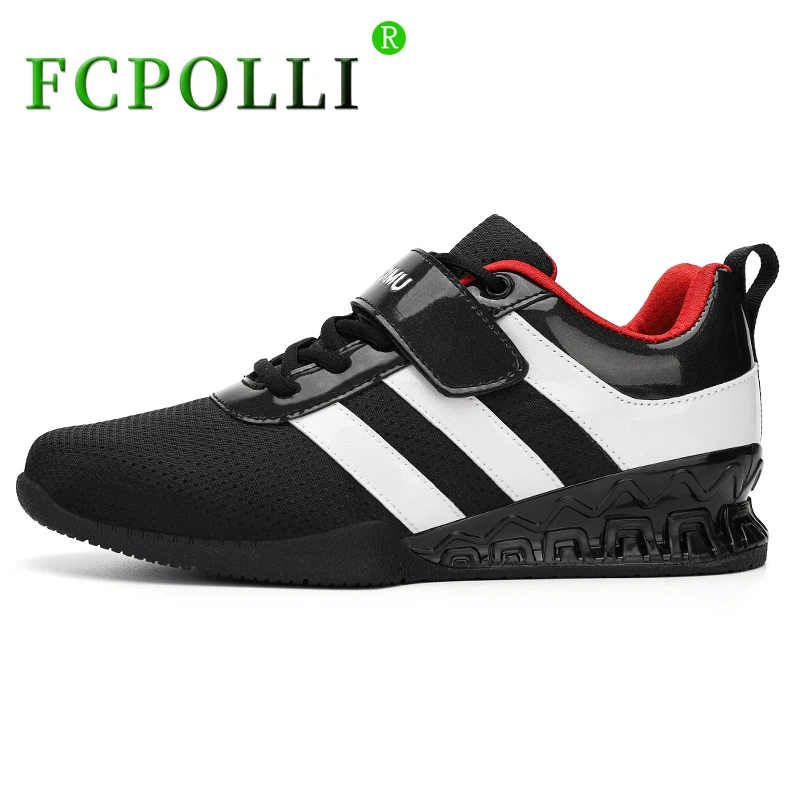 

Fcpolli Weight Lifting Shoes for Couples Rubber Core Cross-Training Shoe Good Quality Squat Shoes Men Breathable Gym Shoes Men