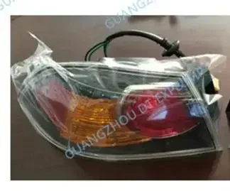 

Цельный внешний черный стоп-сигнал для Lancer CX CY CZ 8330A107 2007-2017, задние задние фонари для галогенных EVO с лампочкой, сигнальная лампа