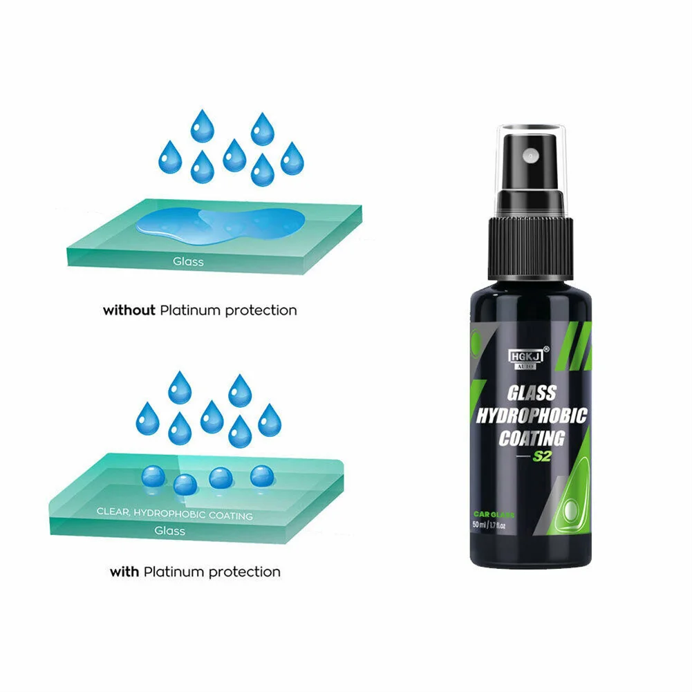 

50ml HGKJ 2 Rain Repellent Liquid Car Scratch Remover Repair Polishing Wax Paint Coating Accessoriessssssssssssss