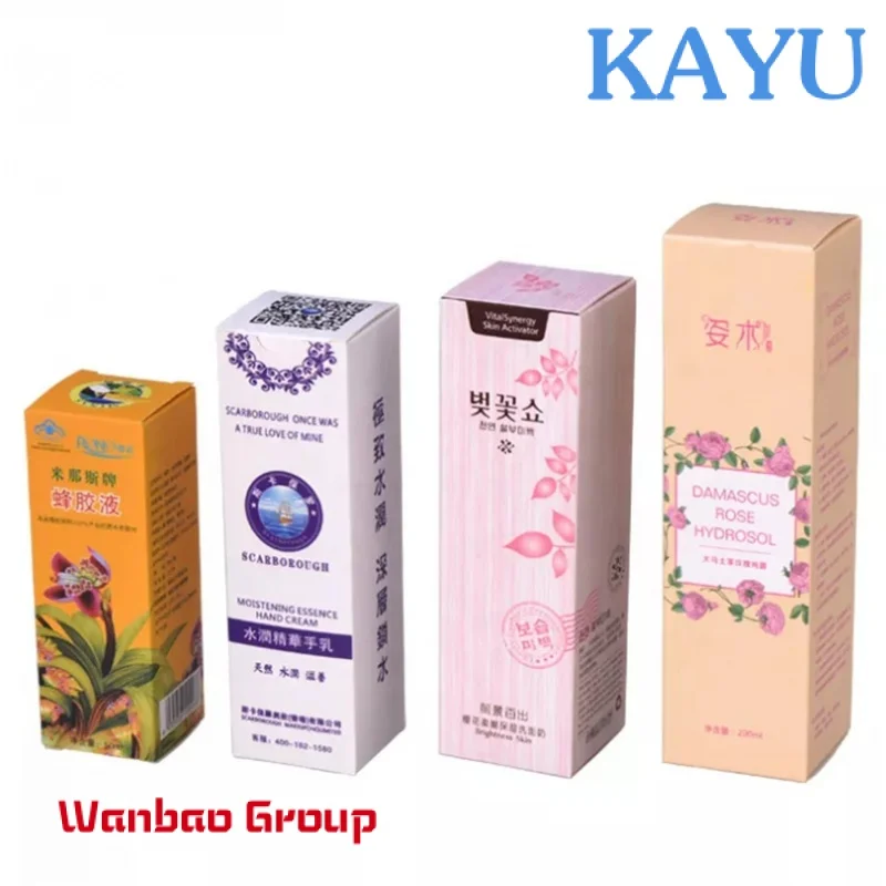 Customized Printing Colored Cosmetic Packaging Carton Corrugated Inside Paper Box