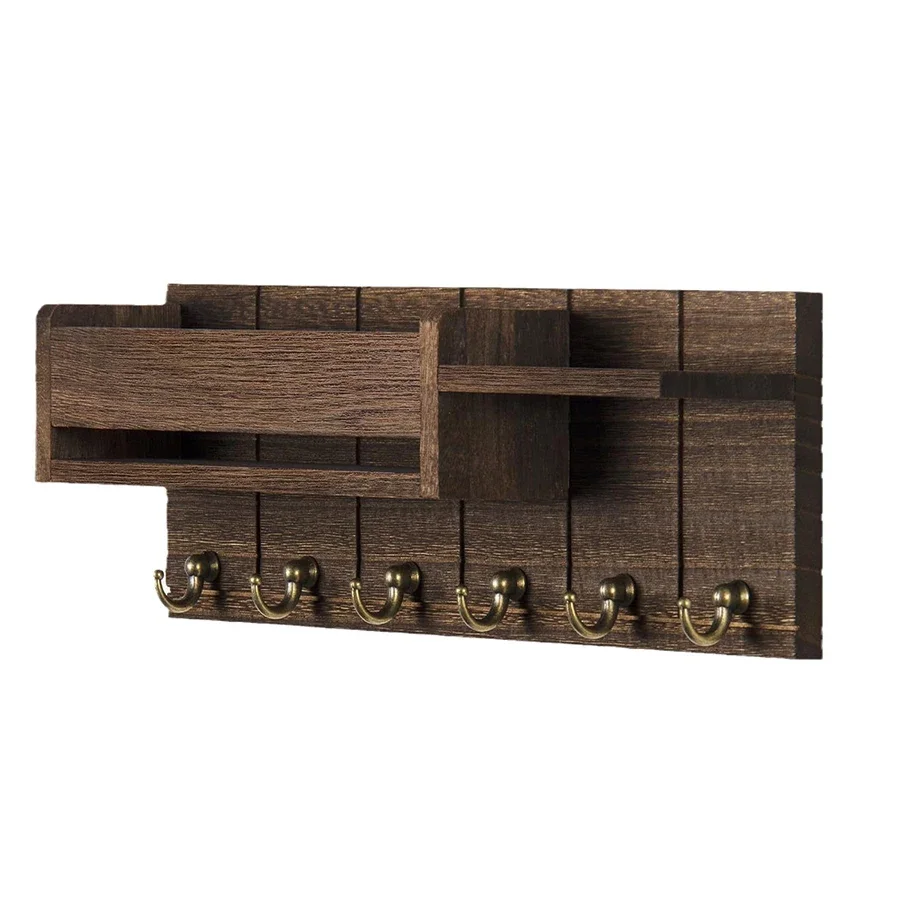 

Декоративная Подставка Для Ключей И Органайзер Для Почты С 6 Крючками