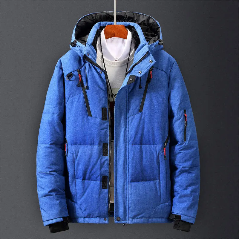 Down Jacket Short Men 2022 New Winter Outdoor Thickened Winter Coat Down Outwear