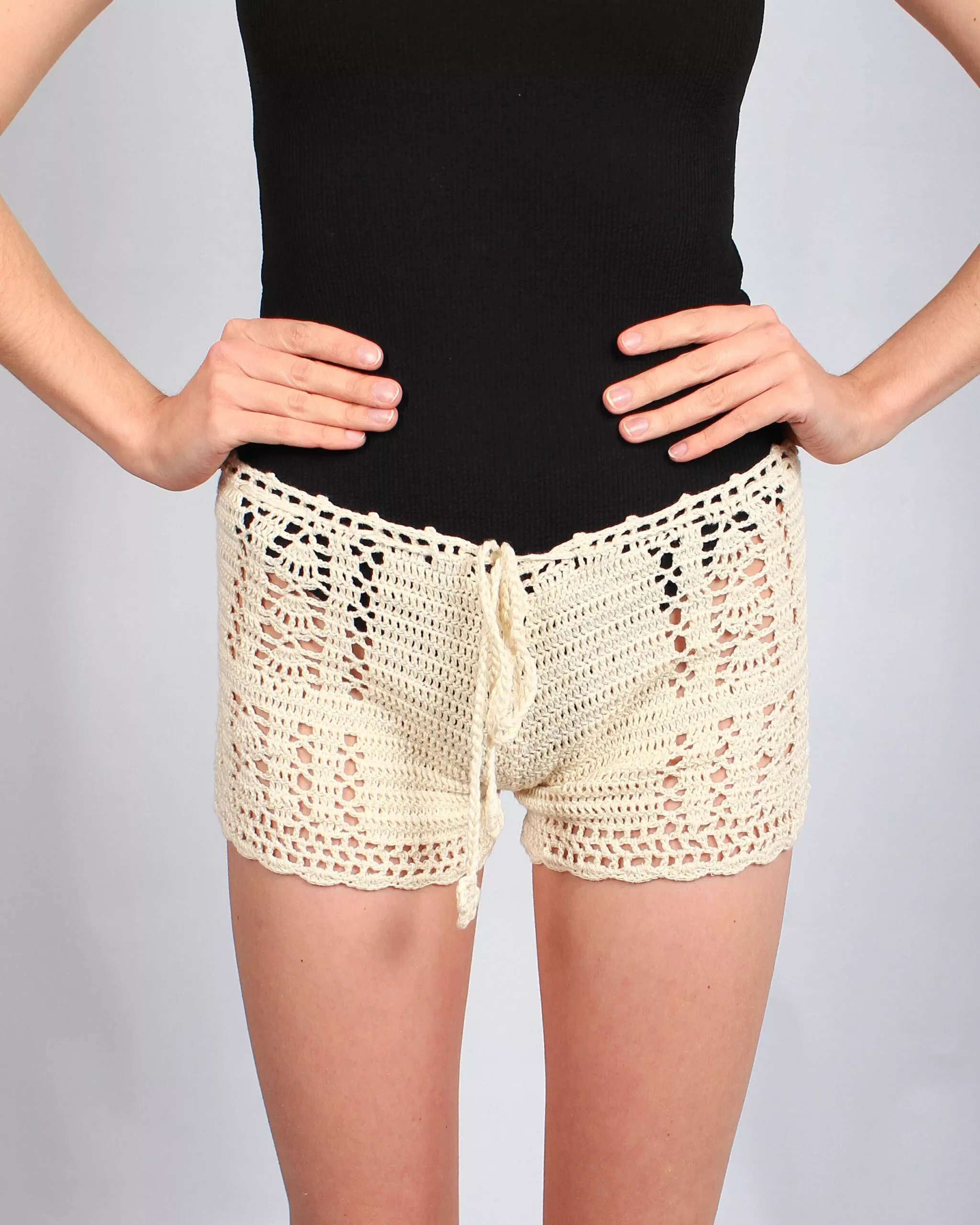 

NEW 2023 Short Crochet Ibicenco Material Crochet (one size)