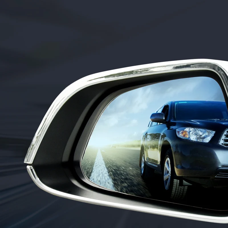 Автомобильное зеркало заднего вида синее стекло объектив широкий обзор