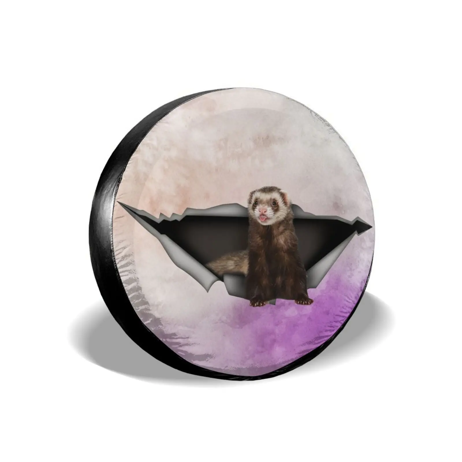 

Compass Tire Cover Universal Spare Wheel Tire Cover Wheel Covers for Trailer RV SUV Truck Camper Travel Trailer Accessories
