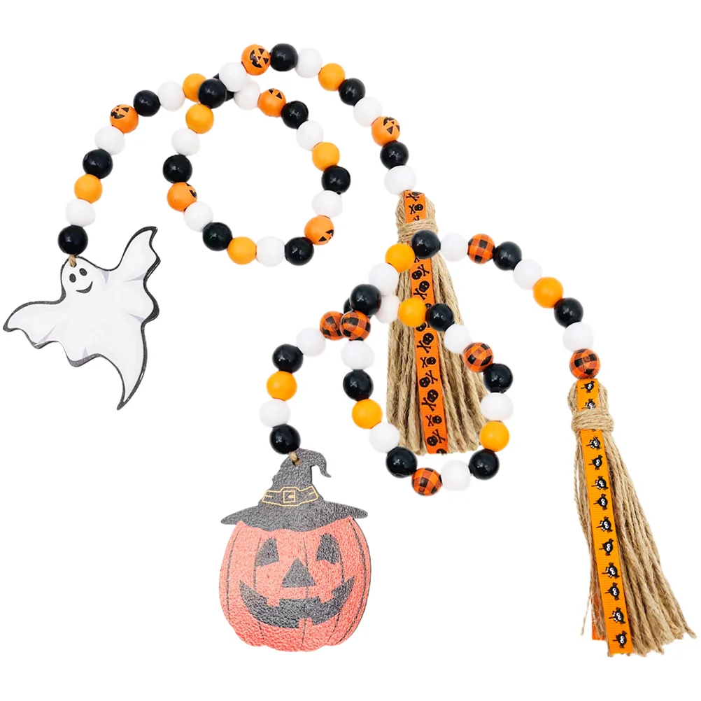 

Halloween Beaded Decoration DIY Tassel Pendent Hanging Beading Ornament Wall Window Pendant