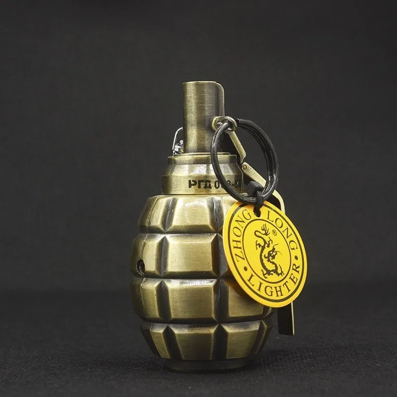 

№ 808, электромеханическая Военная граната, металлическая модель, газовая ветрозащитная зажигалка, Прямая продажа с завода