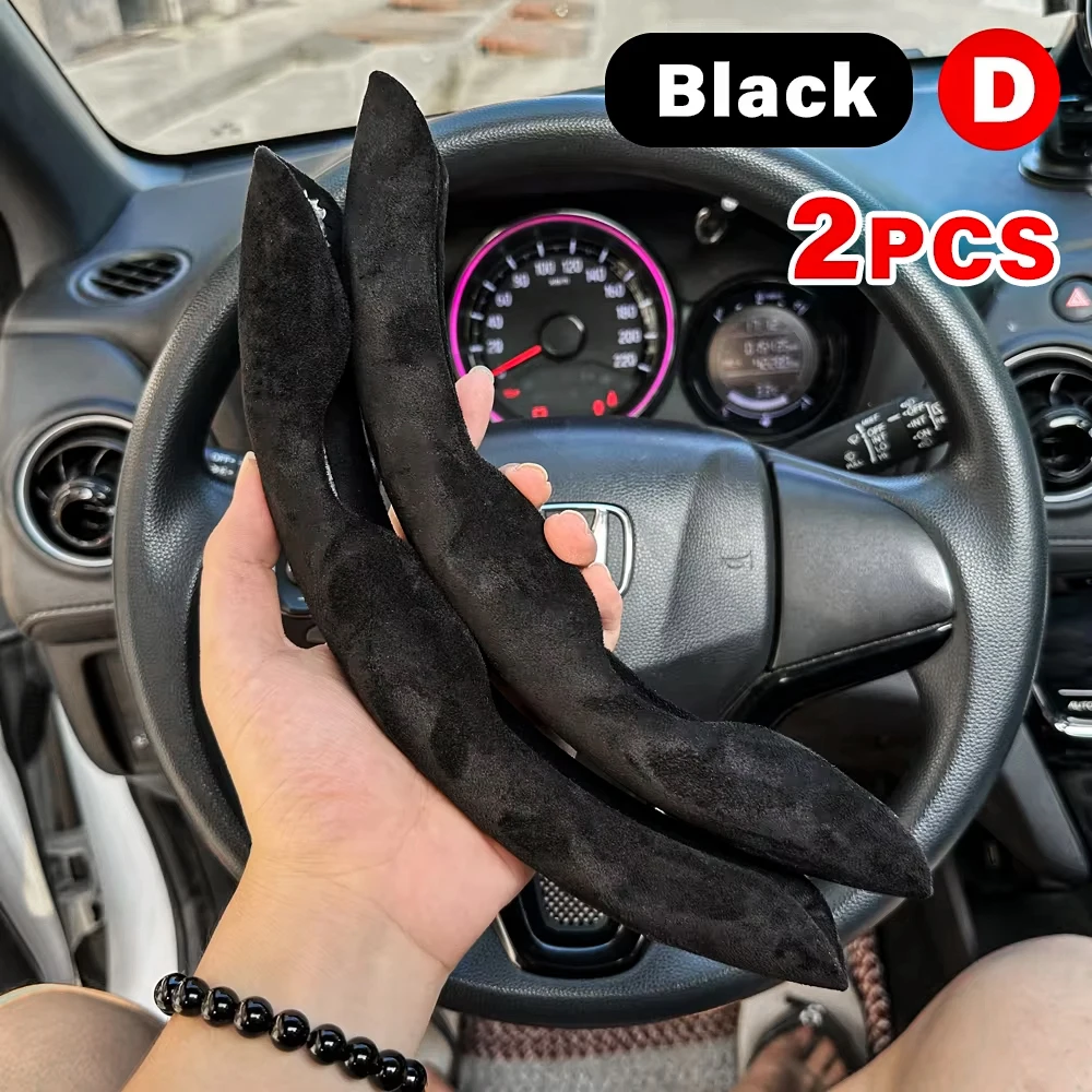 

2 Шт. Чехла На Руль Автомобиля, Противоскользящие, Дышащие, Из Кожи, Для Kia Sportage, Sorento, Optima, Forte, Rio, Stinger, K5