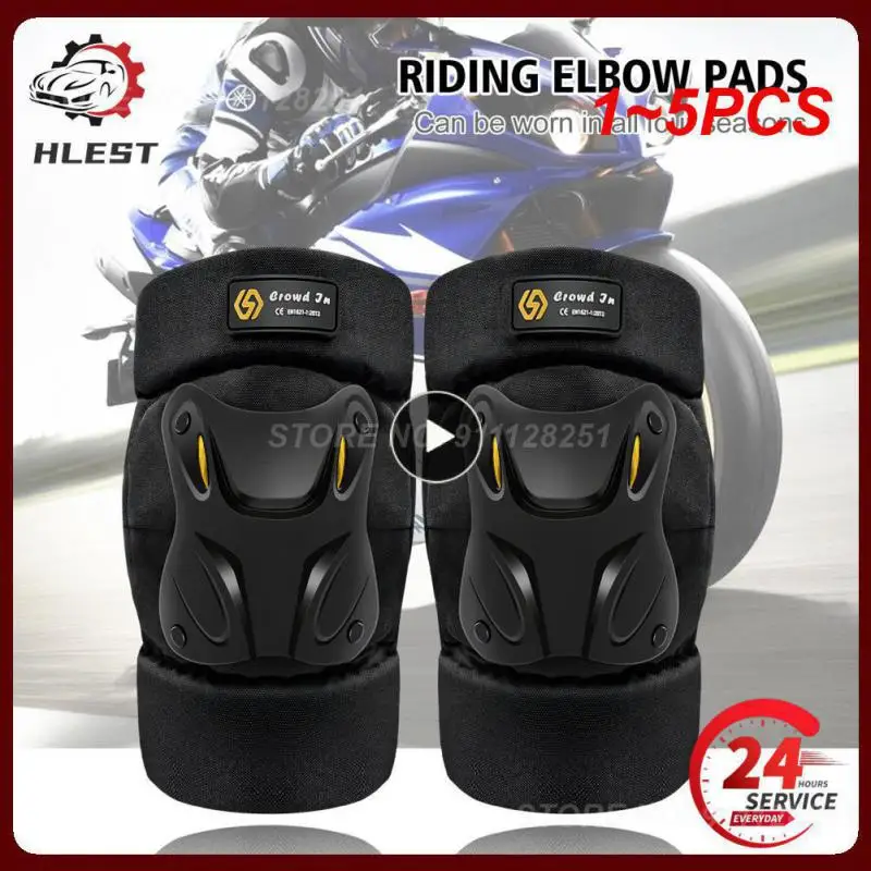 

1~5PCS Thickened Warm Anti-shock Anti-fall Elbow Knee Pad Universal Motorcycle Protective Kneepad for Men and Women Leg Armor