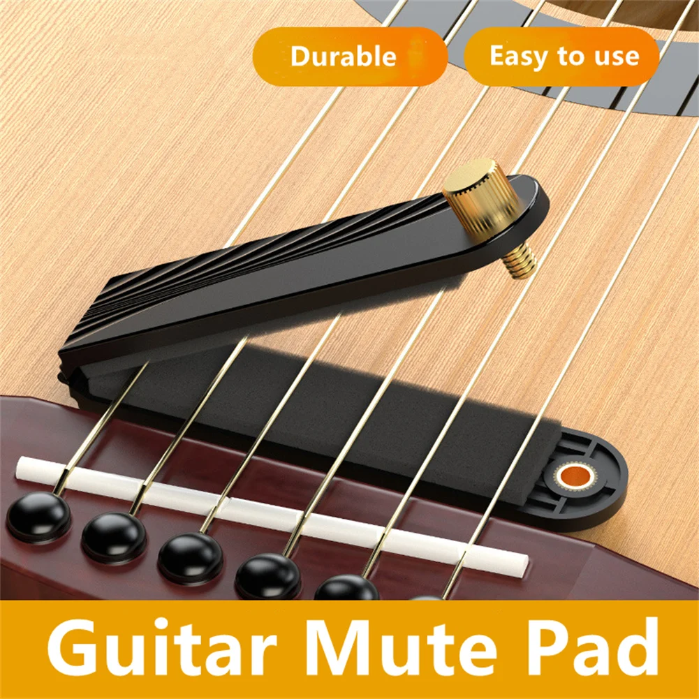 

Acoustic Classical Guitar Mute Pad Silicone Practice Guitar Silencer Musical Instruments Guita Parts Accessories Weaken Sound