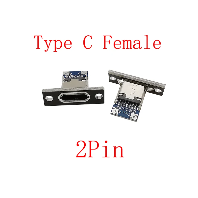 

LOCHEUK USB Type C гнездо 2/4/6 контактов