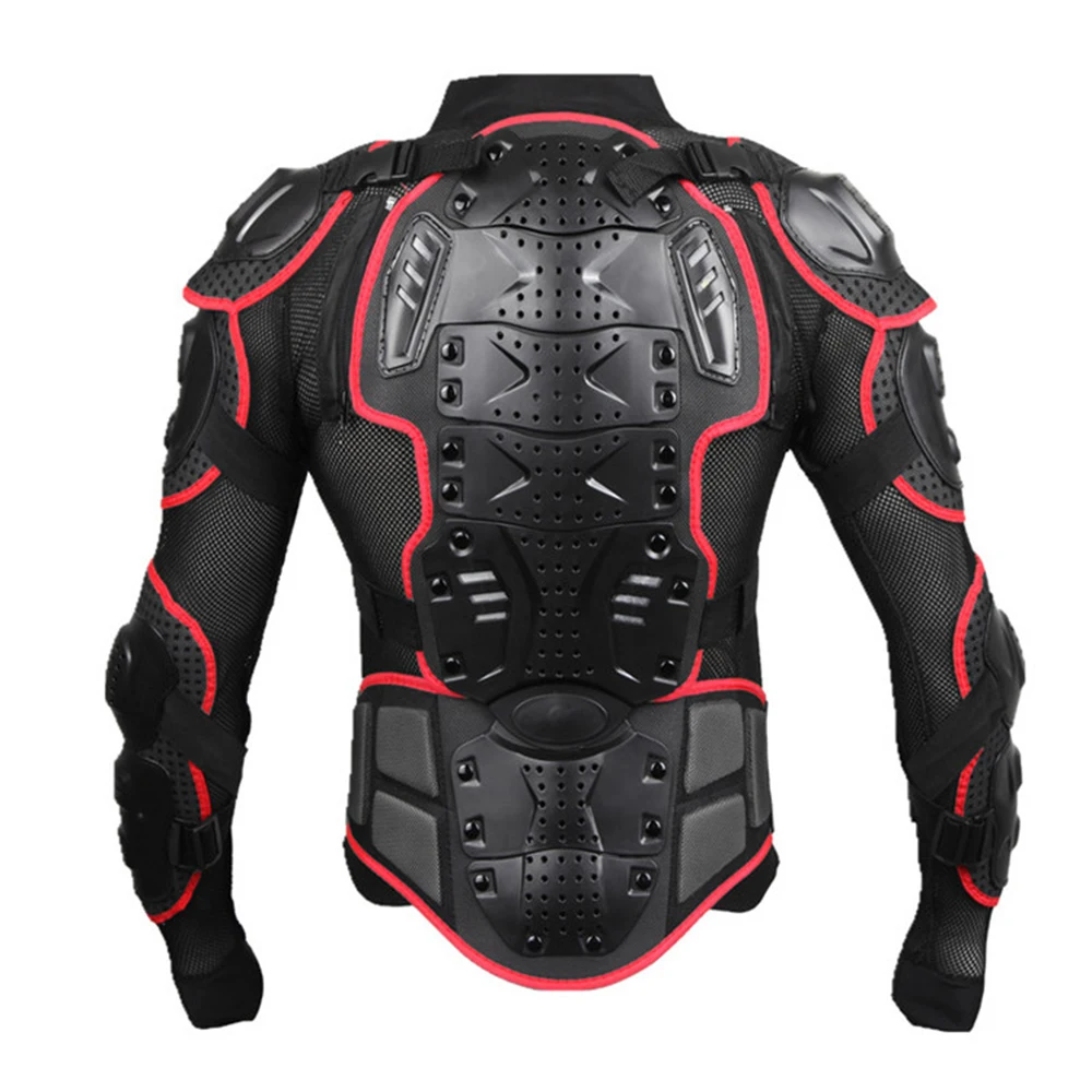 WOSAWE Cycling Body Armor Protection Jacket MTB Riding Mountain Bike Jacket Strong Elbow pad Chest Protect Back Support