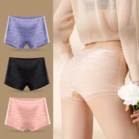 4pcslot womens panties seamless boxer underwear boyshorts sexy sensual lingerie underpants safety shorts female briefs