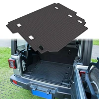 Chuang Qian Rear Cargo Liners Custom For Jeep Wrangler JL 2018~2020 Tray Trunk Mats Full Rubber Carpet Cover Unlimited 4 Door
