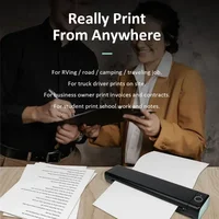 Портативный беспроводной принтер, с его помощью можно напечатать нужные документы в любом месте #4