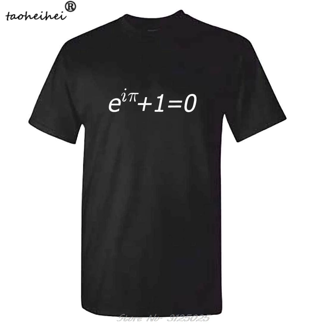 Футболка унисекс Euler с надписью уравнение идентичности футболка для изучения