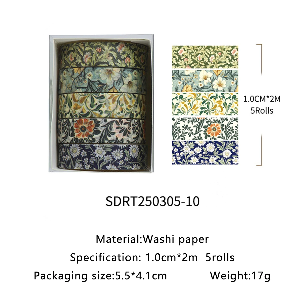 

5 рулонов красочных цветов, базовая винтажная бумажная лента Васи, клейкая наклейка, сделай сам, малярная лента для скрапбукинга