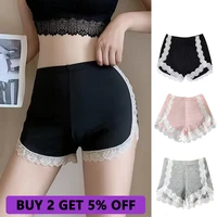 womens summer lace shorts sexy female safety briefs high waist pajamas nightwear shorts for women 2022 trend booty short pants