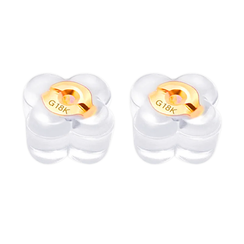 Силиконовые беруши из 8-каратного золота. Золотые беруши. Затычки для ушей.