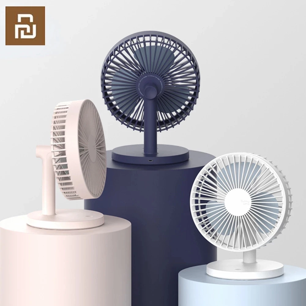 xiaomi Youpin 3Life 202 Desktop Mute Fan USB Charging Mini Portable Handheld 2000mAh Battery Capacity Low Noise Strong Wind |