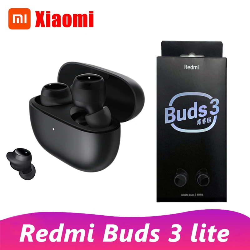 

Новые оригинальные беспроводные наушники Redmi Buds 3 Lite, игровая гарнитура с сенсорным управлением, наушники Xiaomi Buds 3 с микрофоном, наушники ...