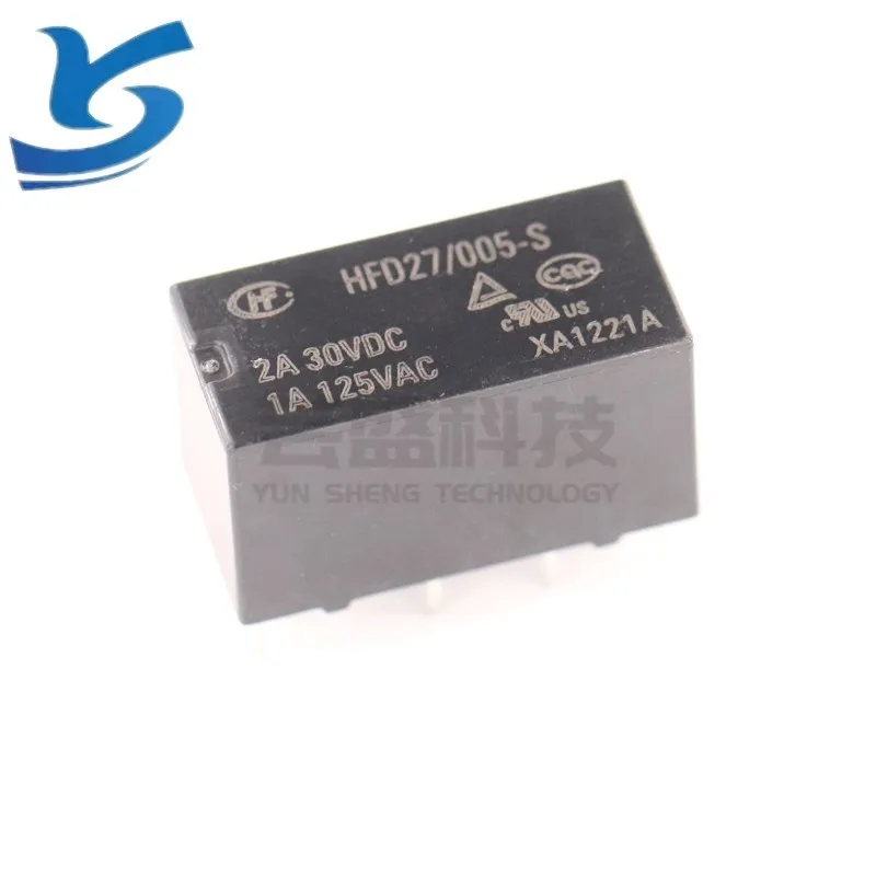 Hfd27-005-s реле 5 В 12 24 оригинальный новый источник питания переменного/постоянного