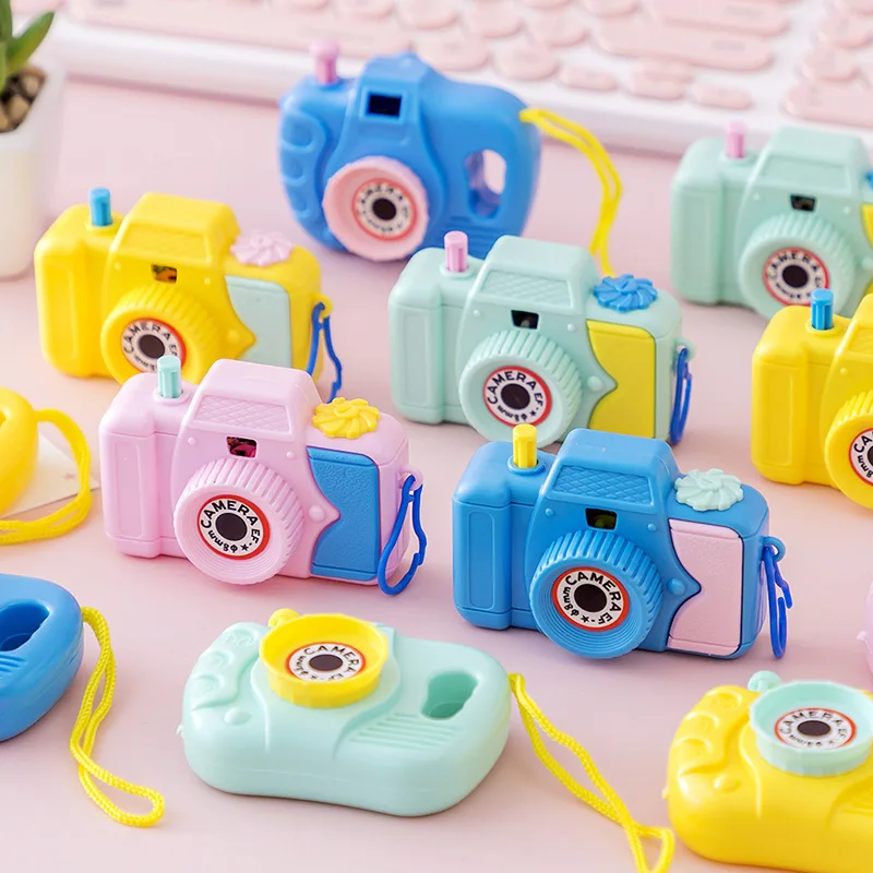 

12Pack Children Camera Toy Perfect For Boys Girls Birthday Party Favors Giveaway Pinata Small Gift 7x4.5cm Animal Pattern Gifts
