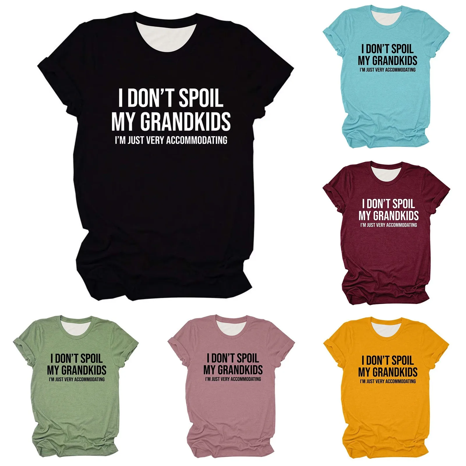 

Womens Casual Short Sleeved Fashionable Letter Printed Short Sleeved T Shirt Women Classic Shirt Womens T Shirts Long Sleeved