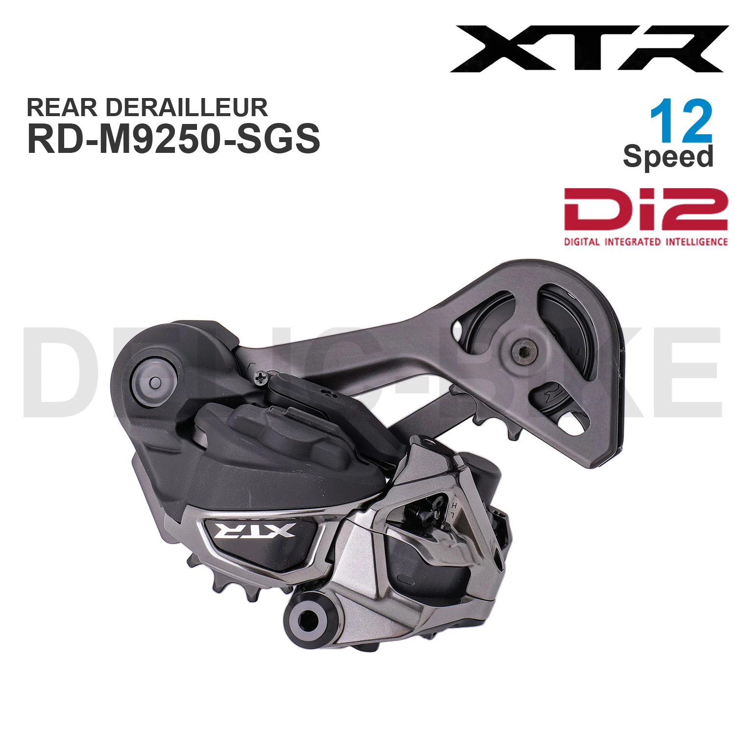 Фото Комплект оборудования Shimano XTR M9200 на 12 скоростей: SW-M9250-R, RD-M9250, FC-M9200, CS-M9200, CN-M9100, M9220, тормоза EC-DN100, BT-DN320. Оригинальные запчасти. №5