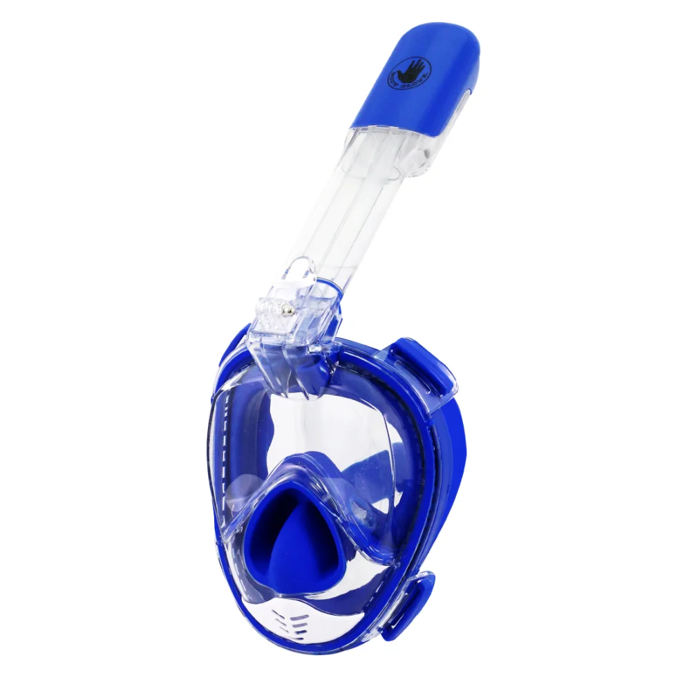 

Adult Aire Free Breathing Swimming Diving Snorkel Mask with GoPro Mount (Blue)