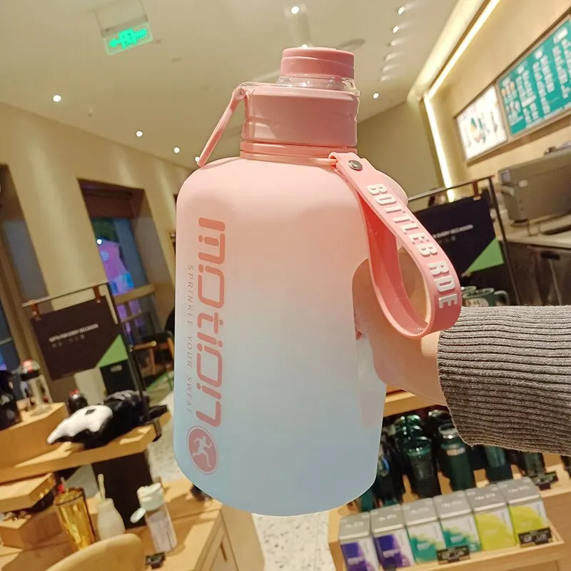 Бутылка Для Воды Expert Fitness 1600/2400 Мл Портативный Спортивный Чайник Большой Емкости