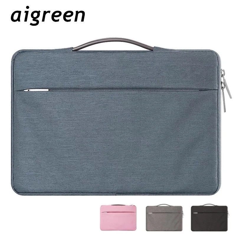 

Brand Laptop Bag 11,12,13,14,15.6 Inch, Waterproof Briefcase Sleeve Case For Macbook Air Pro M1 Notebook Handbag PC,DropShip