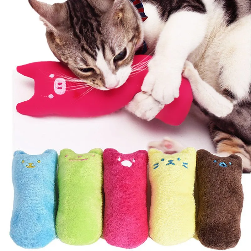 

Pet Cat Toy Catnip Grinding Teeth Claws plush catnip inside