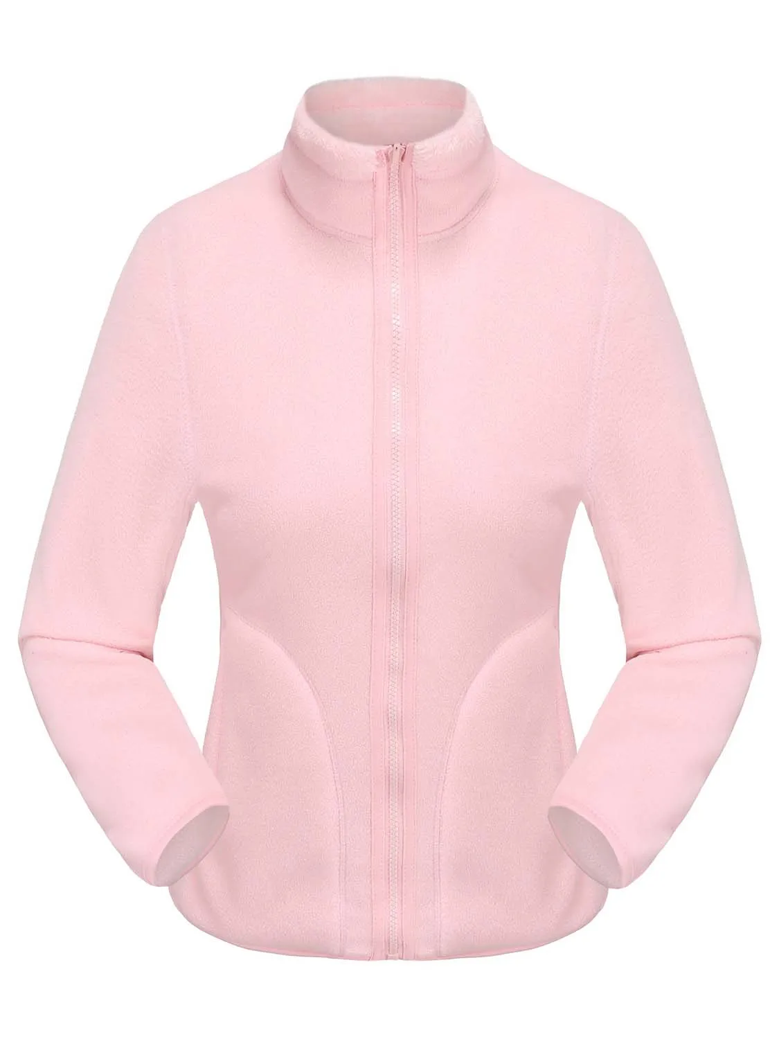 2022 New Winter Double Sided Women's Zipper Cardigan Sweatershirt Warm Coral Fleece Jacket Ladies Outdoor Polar Fleece Coat