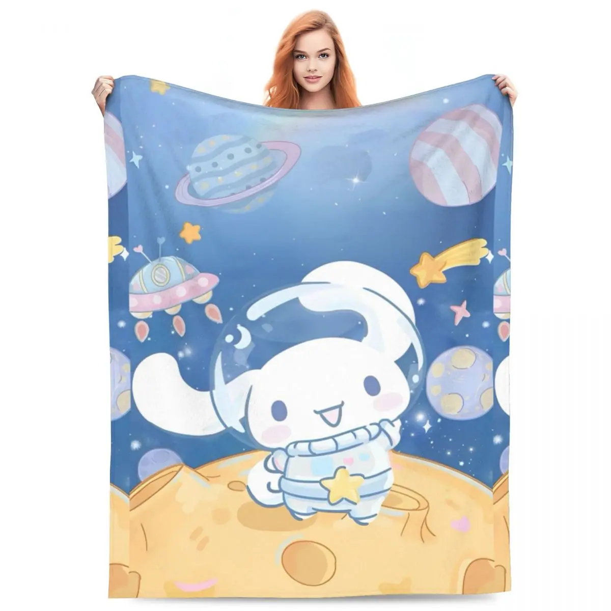 Cinnamoroll фланелевые одеяла мягкие постельные принадлежности пледы для домашнего