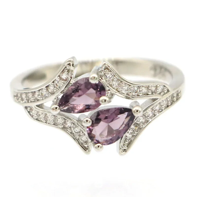 Купите 2 получите 1 бесплатно 5 г кольца из SOLID STERLING SILVER 925 Необычный танзанит