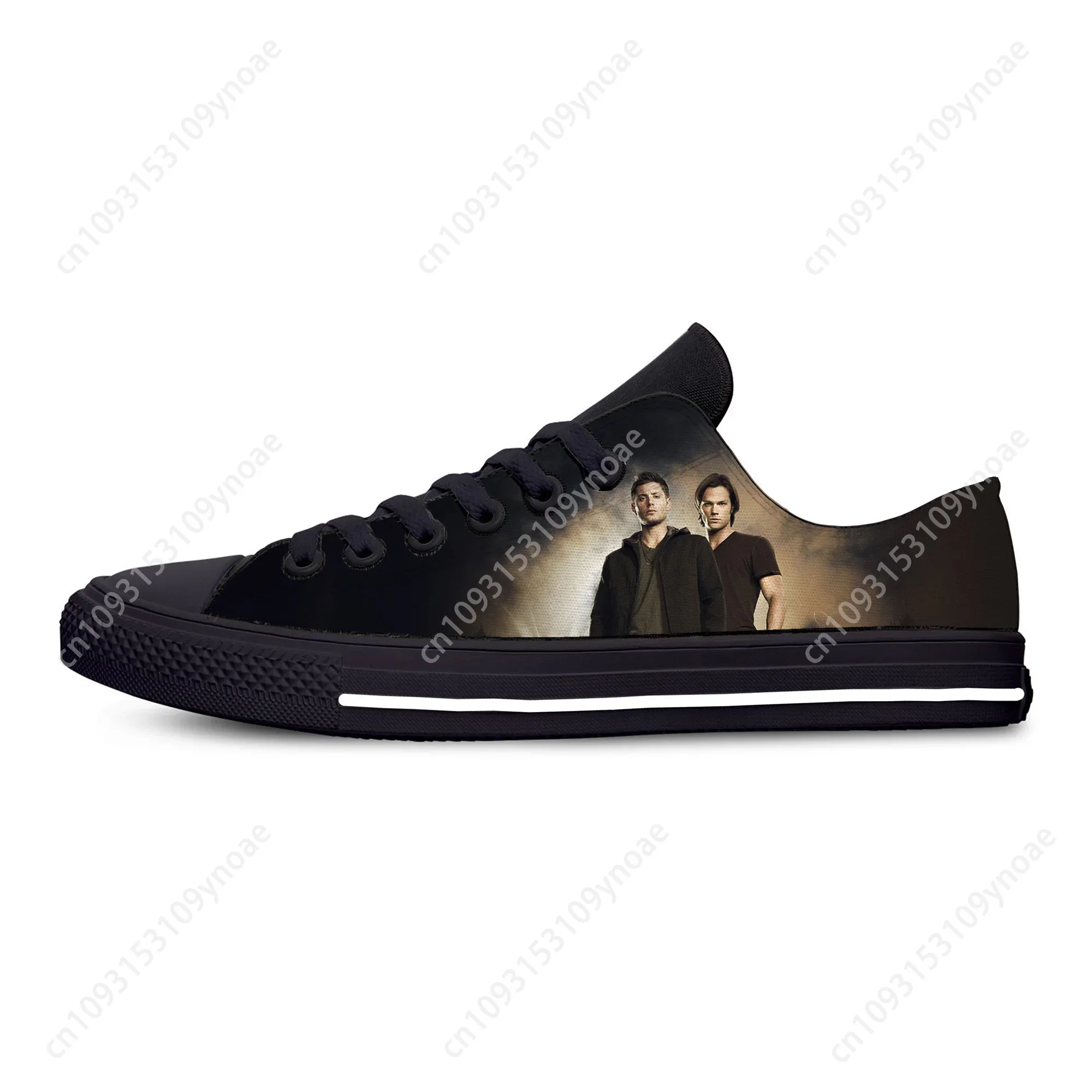 Hot Supernatural Winchester Bros Fashion Funny Cool Casual Shoes Low Top Lightweight Men Women Sneakers Breathable Board